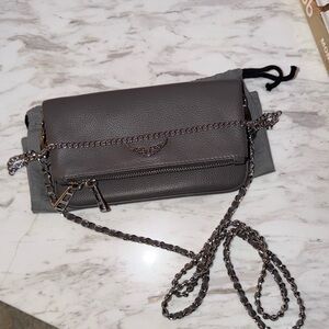 Zadig & Voltaire Dark Gray Crossbody Bag